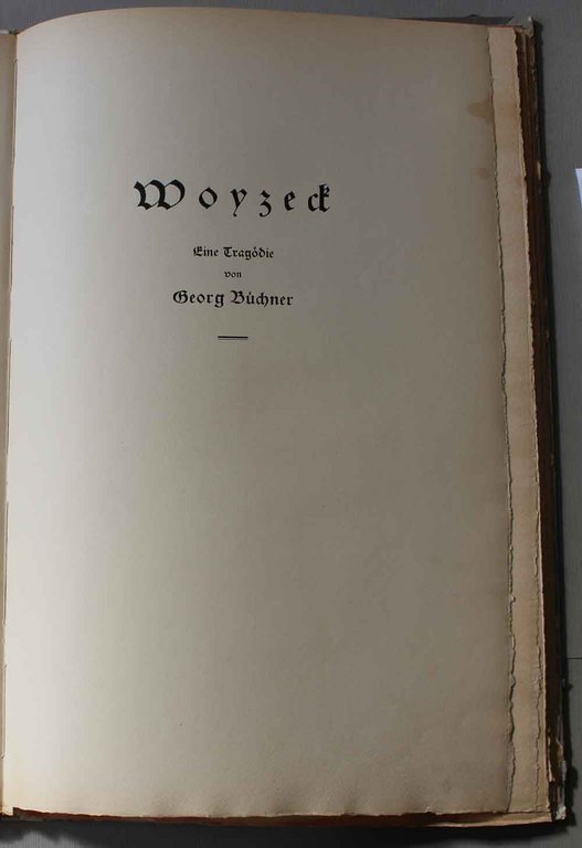 Woyzek eine Tragoedie