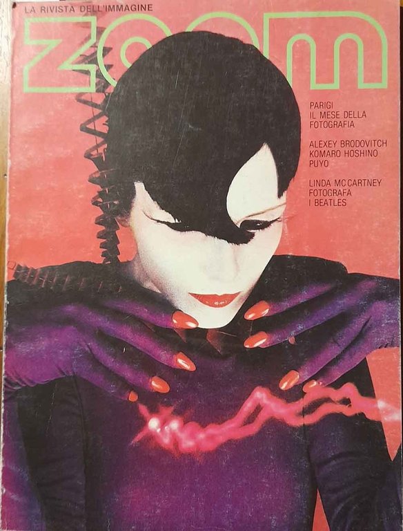 Zoom la rivista dell'immagine n. 25, dicembre 1982. Linda Mc …