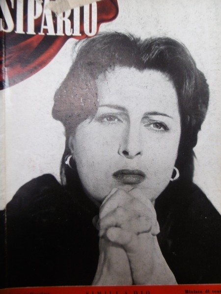 SIPARIO ANNA MAGNANI N.120 APRILE 1956 RIVISTA TEATRO