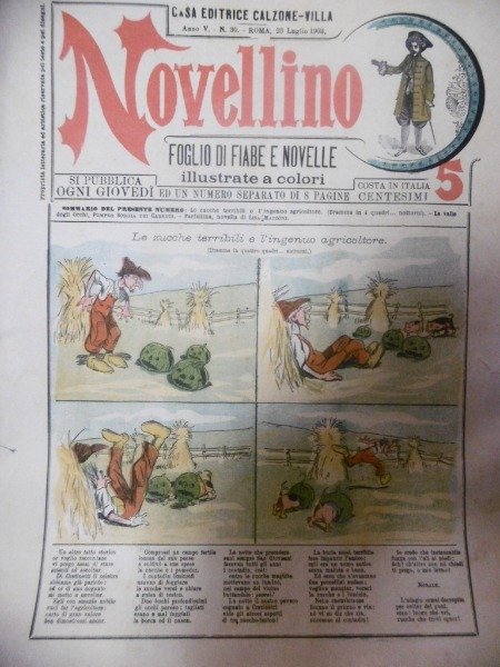 NOVELLINO N. 30 FOGLIO DI FIABE E NOVELLE 2 LUGLIO …