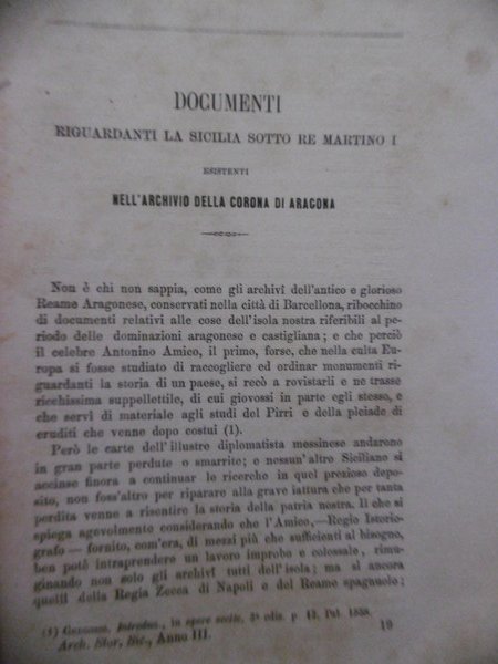 ARCHIVIO STORICO SICILIANO PER CURA DELLA SCUOLA DI PALEOGRAFIA DI …