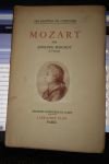 MOZART PAR ADOLPHE BOSCHOT DE L'INSTITUT LIBRAIRIE PLON PARIS 1935