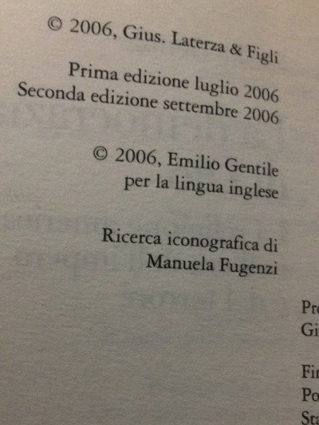 EMILIO GENTILE LA DEMOCRAZIA DI DIO LA RELIGIONE AMERICANA NELL'ERA …