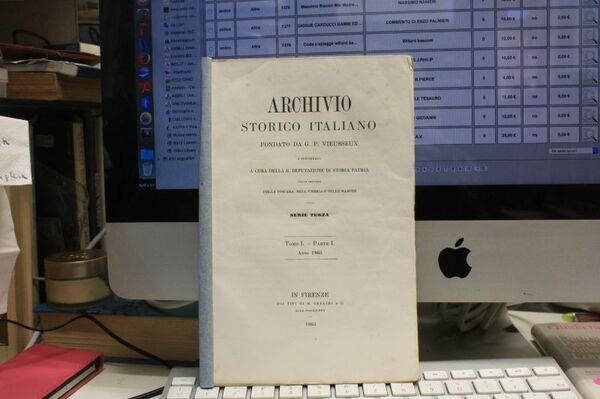 ARCHIVIO STORICO ITALIANO CELLINI 1865