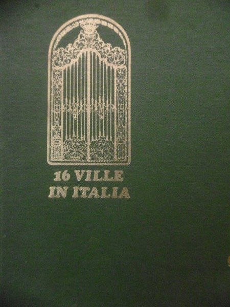 16 VILLE IN ITALIA GABETTI 1960