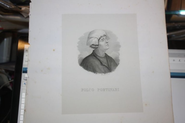 1854 FOLCO PORTINARI 1854 CLLEZIONE 60 UOMINI ILLUSTRI ED.DUCCI