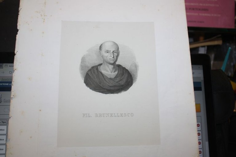1854 RITRATTO FIL.BRUNELLESCO COLLEZIONE 60 RITRATTI