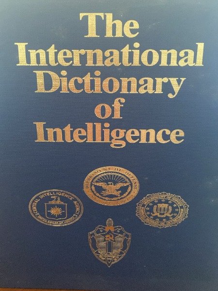 1990 1st Ed The International Dictionary of Intelligence Paperback by …