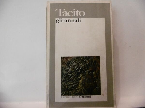 TACITO GLI ANNALI GARZANTI 1974