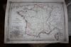 Carta antica FRANCIA 1846