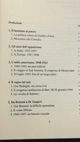 GIANCARLO GIORDANO CARLO SFORZA