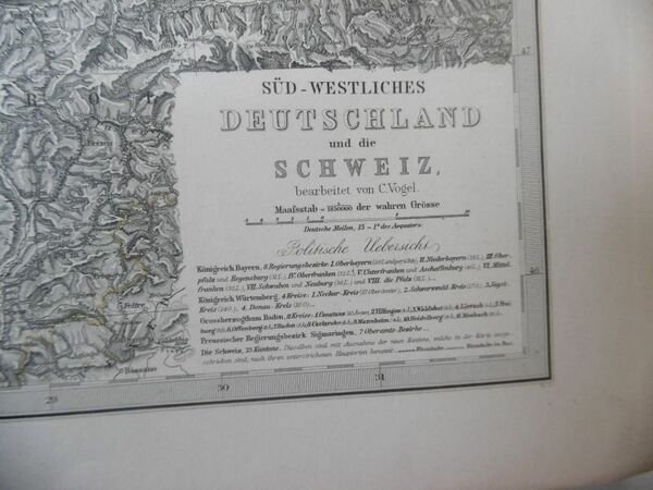 GERMANIA E SIZZERA 1870 GOTHA