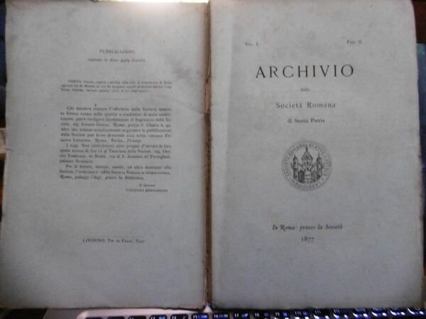 LA DESCRIZIONE DI ROMA NEI GEROGLIFICI ARABI GUIDI ARHIVIO SOCIETA' …