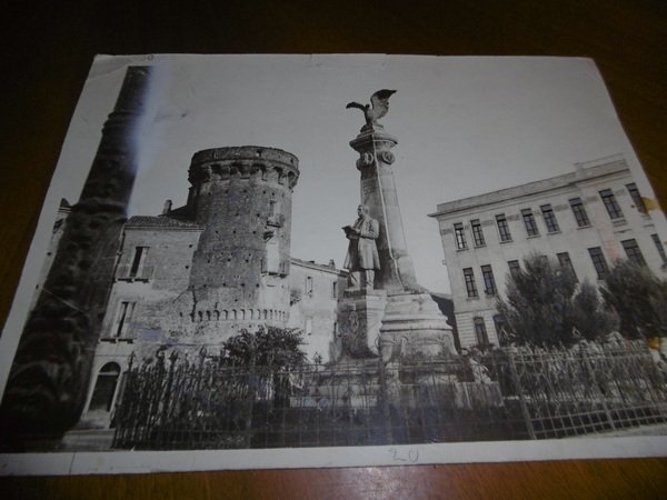 FOTO VASTO - ABBRUZZO - MONUMENTO A GABRIELE ROSSETTI