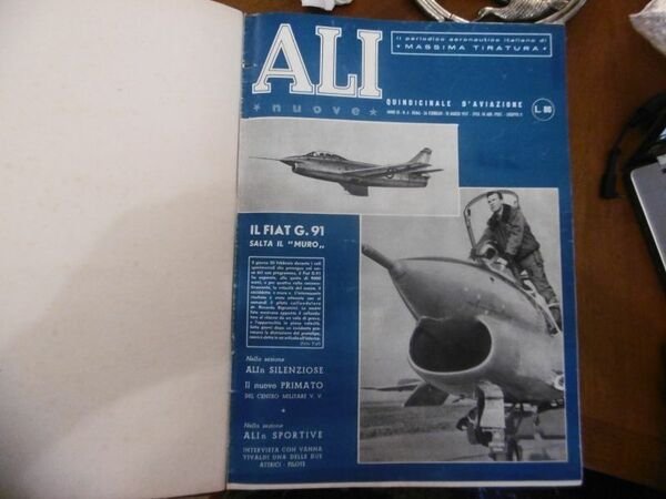 ALI NUOVE QUINDICINALE D'AVIAZIONE 1957 / 1958 ANNO IX --ANNO …