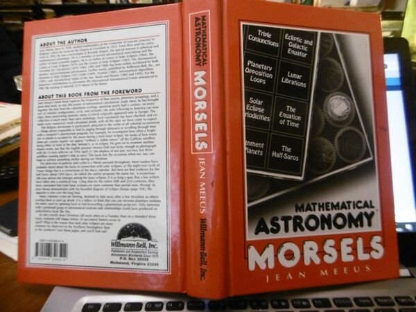 Mathematical astronomy MORSELS JEAN MEEUS 1997