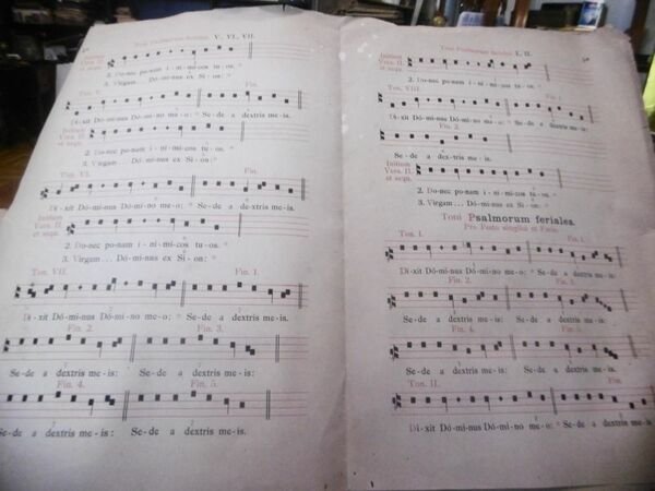 Antifonario COMMUNIA ANTIPHONARII ROMANI