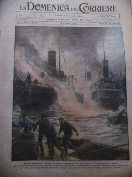 LA DOMENICA DEL CORRIERE 12 DICEMBRE 1926 N.50