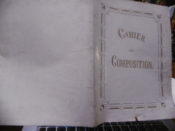 CAHIER DE COMPOSITION 1800