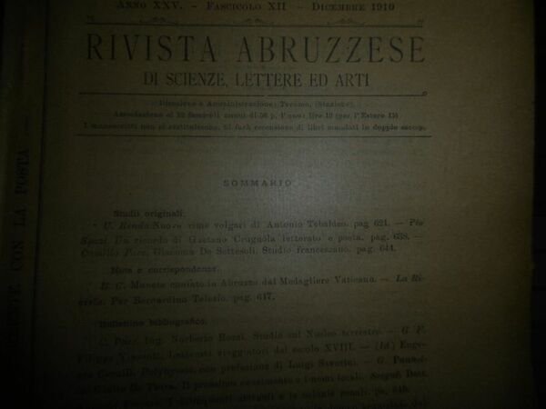 NUOVE RIME VOLGARI DI ANONIO TEBALDEO APPENDICE II RIVISTA ABRUZZESE …