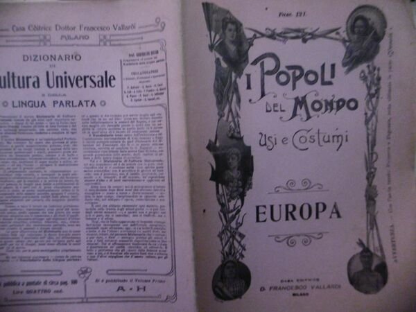 I POPOLI DEL MONDO USI E COSTUMI FASCICOLO 121 STIRPE …