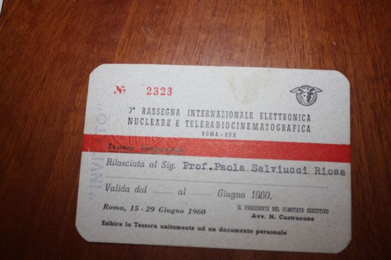 7ma rassegna internazionale elettronica nucleare e teleradiocinematografica 1960