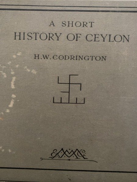 A Short History Of Ceylon H.W.Codrington 1926