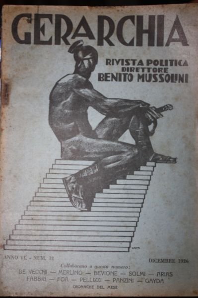 AA.VV. - Gerarchia. Rivista politica, anno VI, n. 12, dicembre …