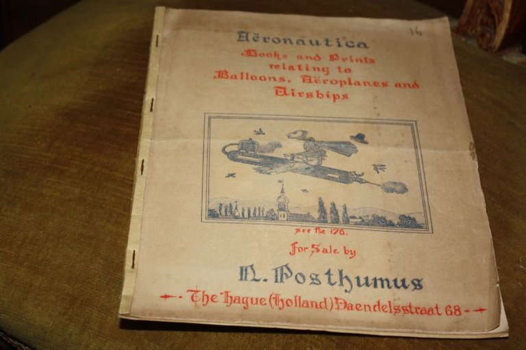 AERONAUTICA BOOKS AND PRINTS RELATING TO BALLONS AEROPLANES AND AIRSHIPS …