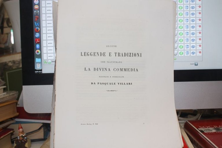 ALCUNE LEGGENDE E TRADIZIONI CHE ILLUSTRANO LA DIVINA COMMEDIA