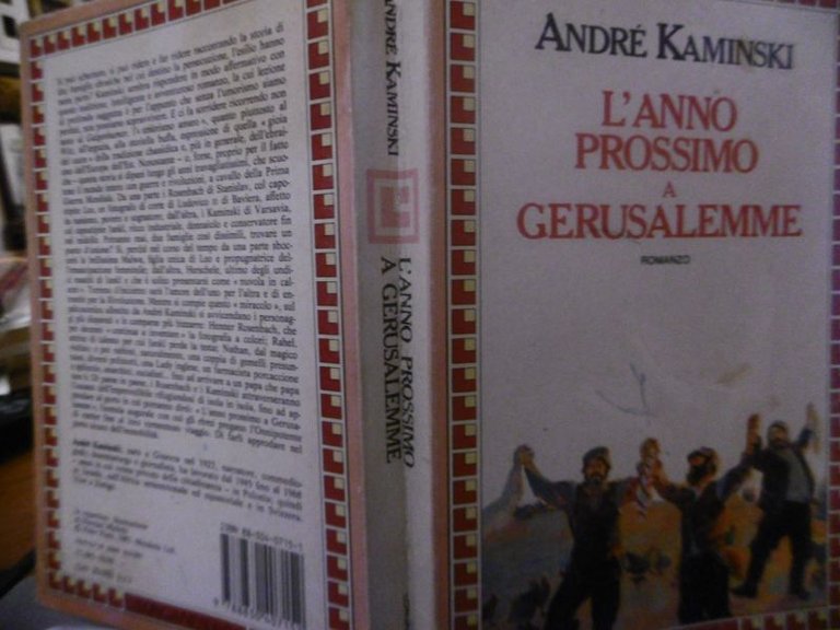 ANDRE' KAMISKI L'ANNO PROSSIMO A GERUSALEMME LONGANESI 1986