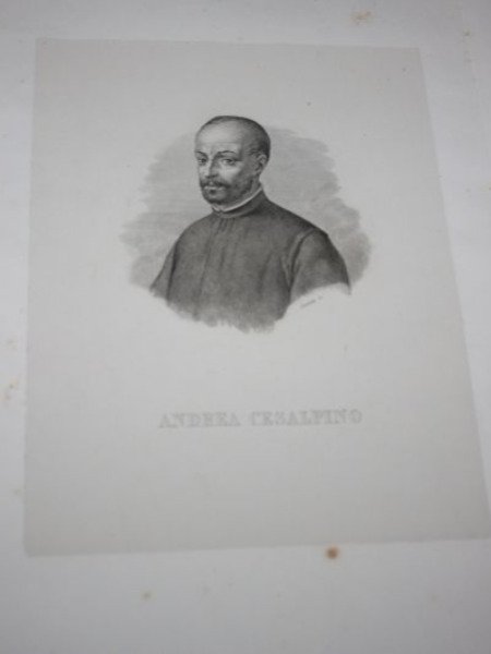 ANDREA CESALPINO RITRATTO 1854 EDIZIONE DUCCI