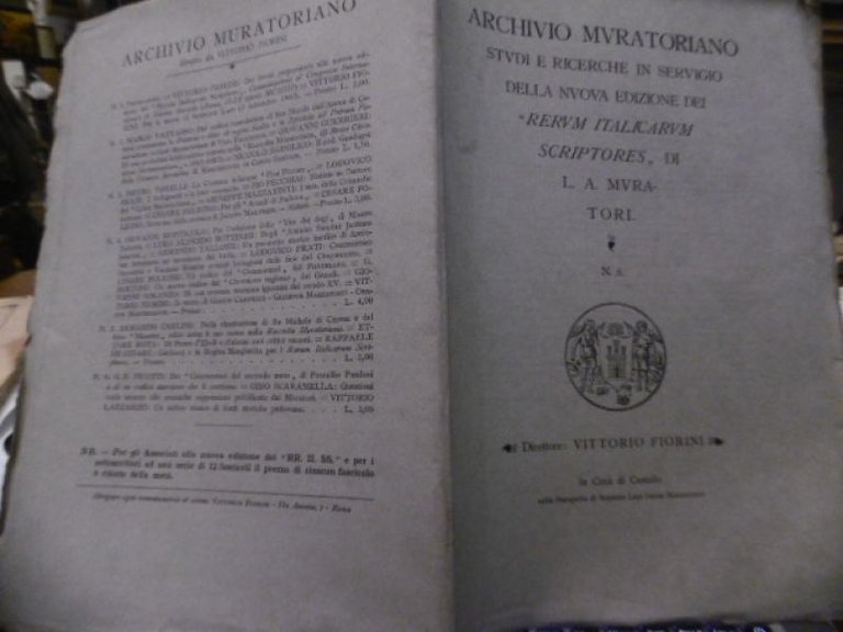 ARCHIVIO MURATORIANO N. 6 1908 DI UN CODICE MARCIANO CHE …