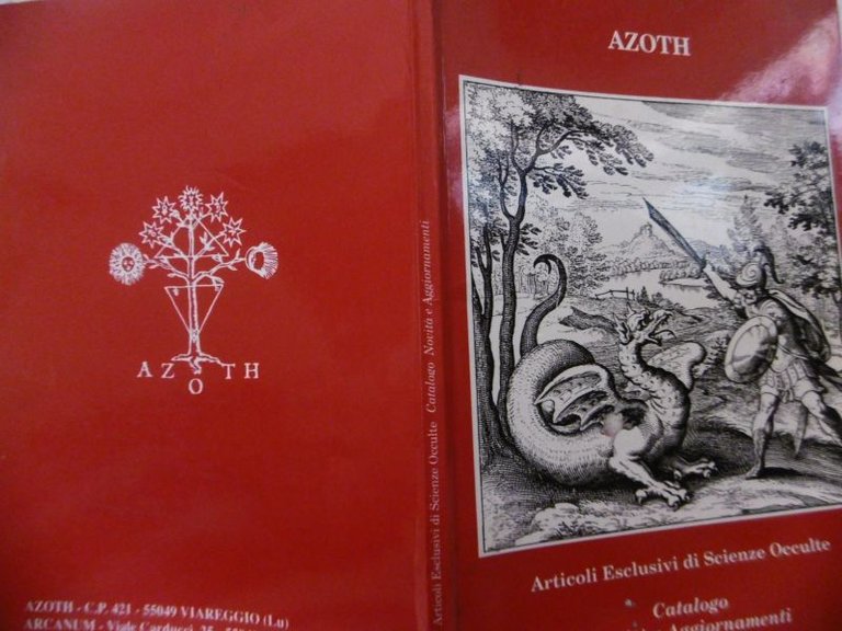 Azoth 3 Articoli Esclusivi Di Scienze Occulte 1983