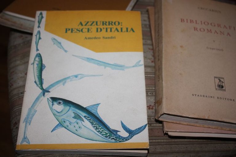 Azzurro: Pesce d'Italia - Amedeo Sandri - N.E.P.I. 1983