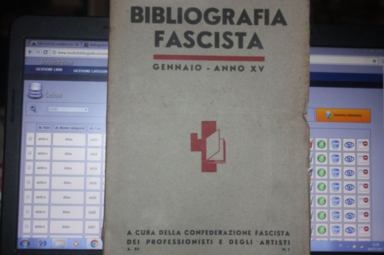 Bibliografia Fascista Gennaio Anno Xv Num 1