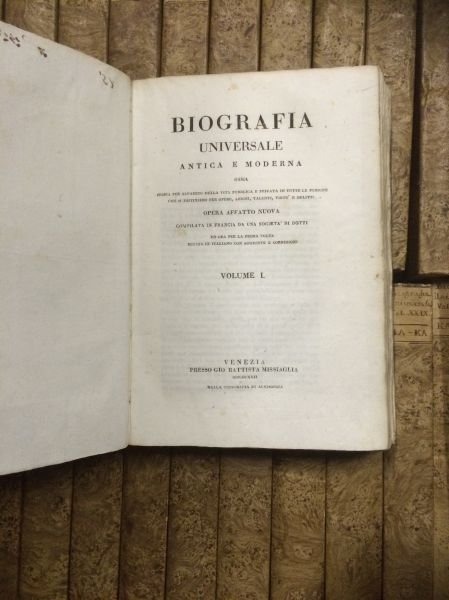 Biografia universale antica e moderna