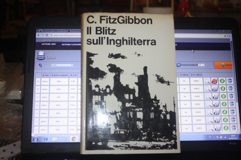 C.FITZ GIBBON IL BLITZ SULL'INGHILTERRA 1965 SANSONI
