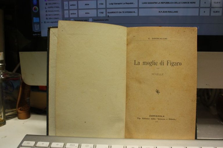 C.SINISCALCHI LA MOGLIE DI FIGARO TIP.EDITRICE DELLO SCIENZA E DILETTO …