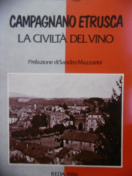 Campagnano etrusca la civilta' del vino reda 1986