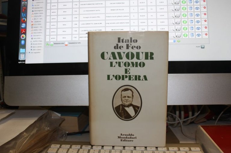 CAVOUR - L'UOMO E L'OPERA - ITALO DE FEO - …