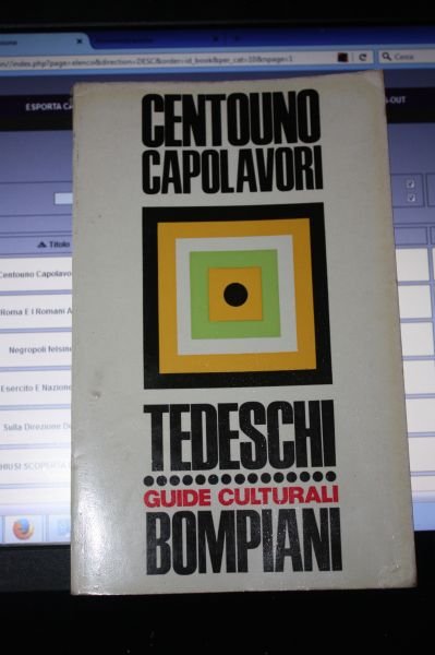 Centouno Capolavori Tedeschi Guide Culturali Bompiani 1966