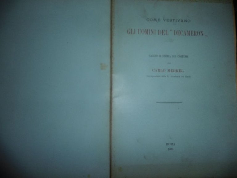 COME VESTIVANO GLI UOMINI DEL DECAMERON SAGGIO STORIA DEL COSTUME …