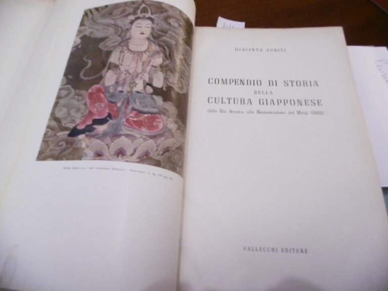 COMPENDIO DI STORIA DELLA CULTURA GIAPPONESE GIACINTO AURITI VALLECCHI 1954