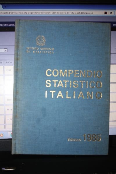 Compendio statistico italiano 1985