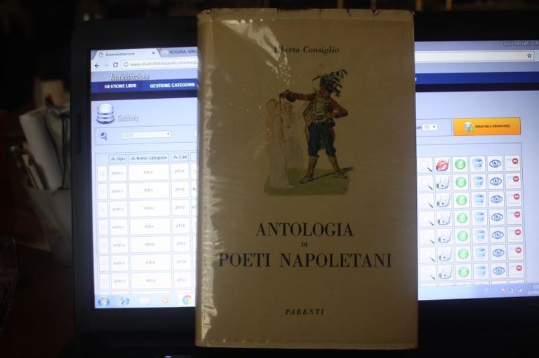 CONSIGLIO-ANTOLOGIA DI POETI NAPOLETANI-PARENTI ED 1955-