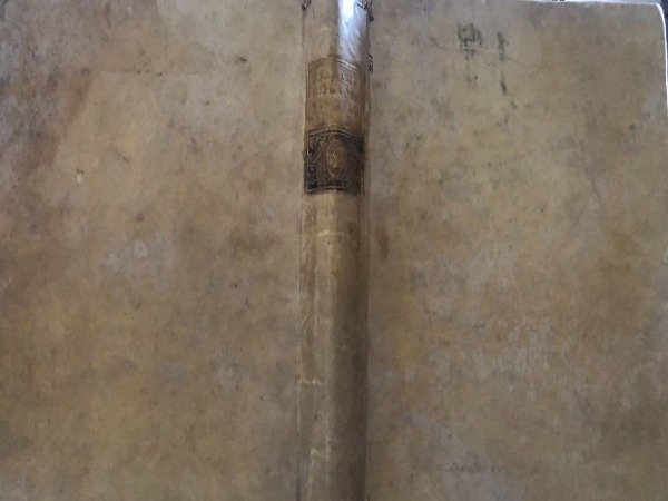 COPERTINE PERGAMENA CON FREGIO AL DORSETTO OTTOCENTESCO | Immagine Gallery 3