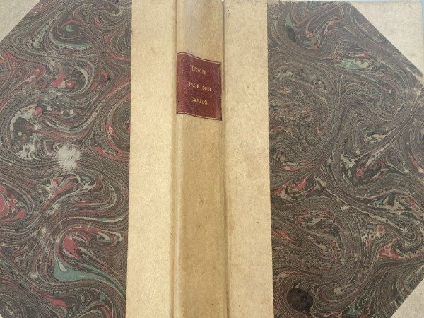 COPERTINE PERGAMENA E CARTA ANTICA COLORATA 1800