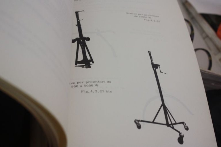 CORPI ILLUMINANTI PER LUCI SCIENICHE FASCICOLO O 4 ITALO MUSETTO …