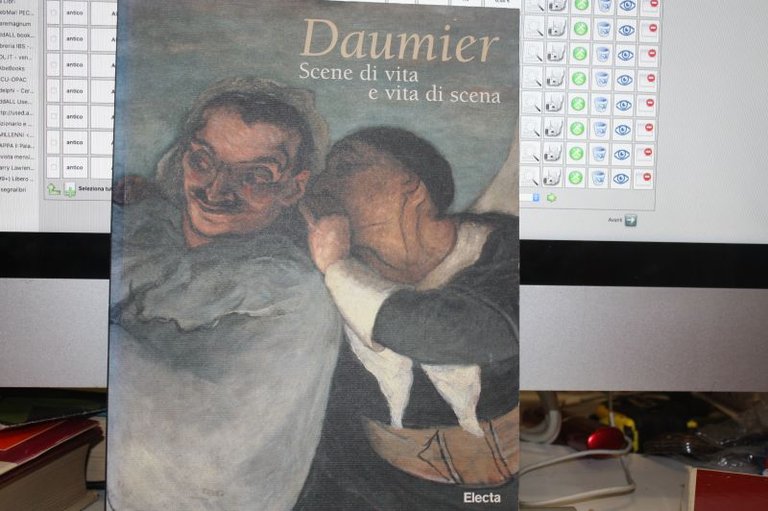 DAUMIER SCENE DI VITA E VITA DI SCENA ELECTA